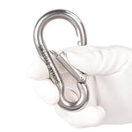 4" Heavy Duty Stainless Steel Carabiners, 4 PCS