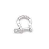 SHONAN 1/4" Marine Grade Bow Shackles, 6 Pcs(316 Stainless Steel)