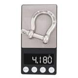 SHONAN 3/8" Marine Grade Bow Shackles, 2Pcs(316 Stainless Steel)