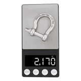 SHONAN 5/16" Marine Grade Bow Shackles, 4Pcs(316 Stainless Steel)