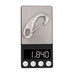 2.75" Marine Grade Wire Gate Carabiners, Stainless Steel 316, 4 Pcs