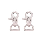 2" Small Trigger Snap Hooks, 316 Stainless Steel, 40 Lbs Capacity, 2 Pcs