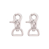 2" Small Trigger Snap Hooks, 316 Stainless Steel, 40 Lbs Capacity, 2 Pcs