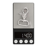 2.36" Trigger Snap Hooks for 1-inch Webbing, 316 Stainless Steel, 100 Lbs Capacity, 2 Pcs