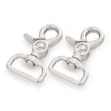 2.36" Trigger Snap Hooks for 1-inch Webbing, 316 Stainless Steel, 100 Lbs Capacity, 2 Pcs