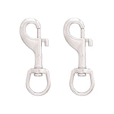 SHONAN Single Ended Trigger Snap Hooks, 2 Pcs(316 Stainless Steel)