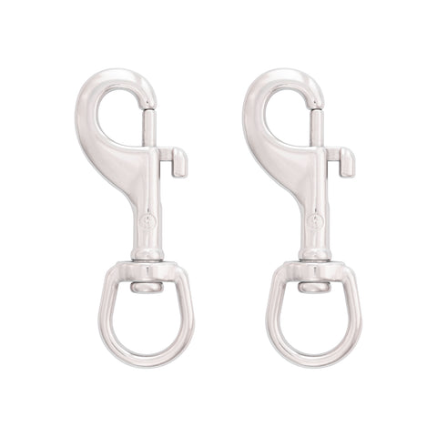 SHONAN Single Ended Trigger Snap Hooks, 2 Pcs(316 Stainless Steel)