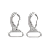 SHONAN Wire Gate Carabiners for 1 Inch Webbing Strap, 316 Stainless Steel