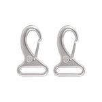 SHONAN Wire Gate Carabiners for 1 Inch Webbing Strap, 316 Stainless Steel