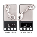 SHONAN Double Ended Bolt Snap Hooks, 2 Pcs(316 Stainless Steel)