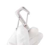 SHONAN S-shaped Wire Gate Carabiners, 2-1/3" S-biners, 316 Stainless Steel