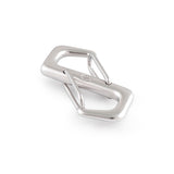 SHONAN S-shaped Wire Gate Carabiners, 2-1/3" S-biners, 316 Stainless Steel