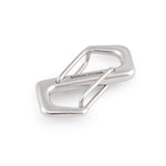 SHONAN S-shaped Wire Gate Carabiners, 2-1/3" S-biners, 316 Stainless Steel