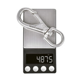 4.6" Stainless Steel Large Swivel Eye Snap Hooks, 2 Pcs
