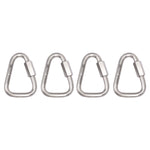 2.2" Marine Grade Triangle Links, Stainless Steel 316, 4 Pcs